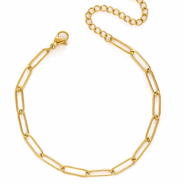 Paperclip bracelet