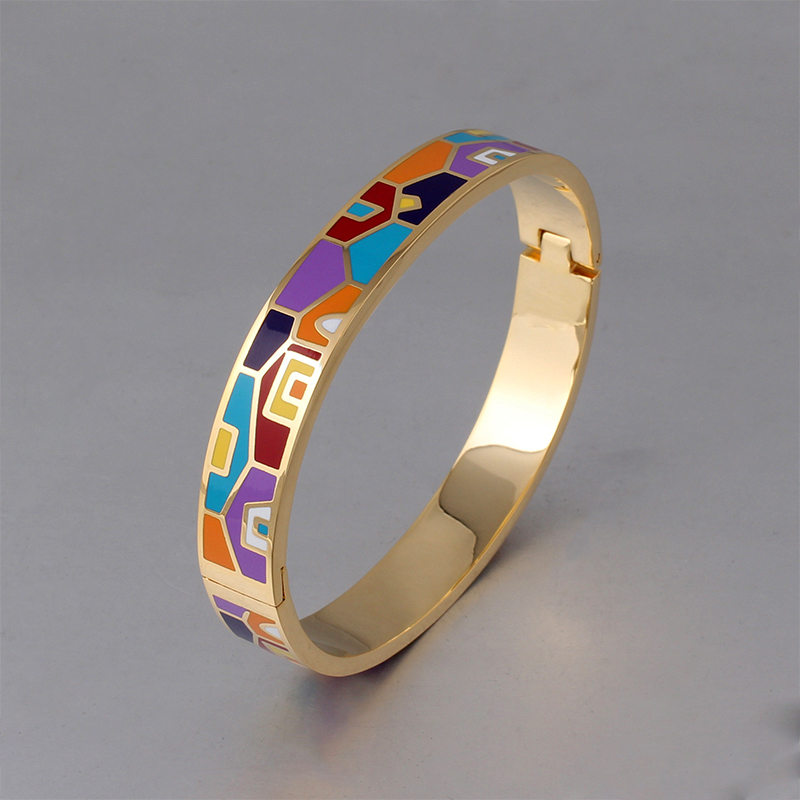 Enamel bangle – Colorful